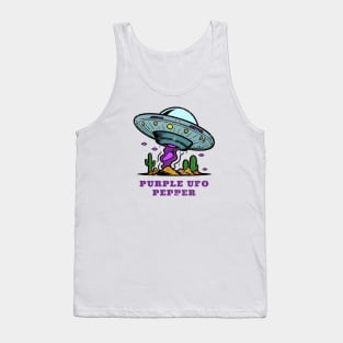 Purple UFO Pepper Tank Top